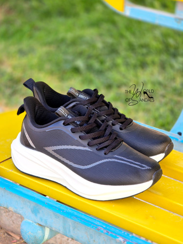 کتانی زنانه اسپرت طرح پلت فرم موج دار