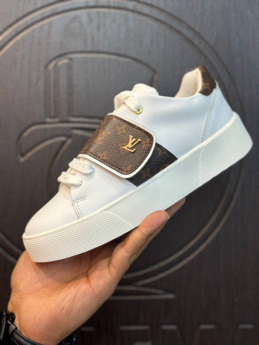 کفش کتانی ونس زنانه طرح ال وی(LV)